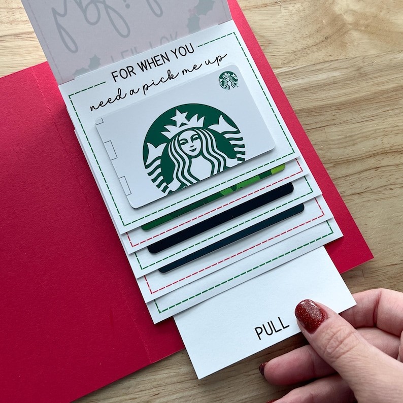 Christmas Money Waterfall Gift Book Funny Teen Cash Holder