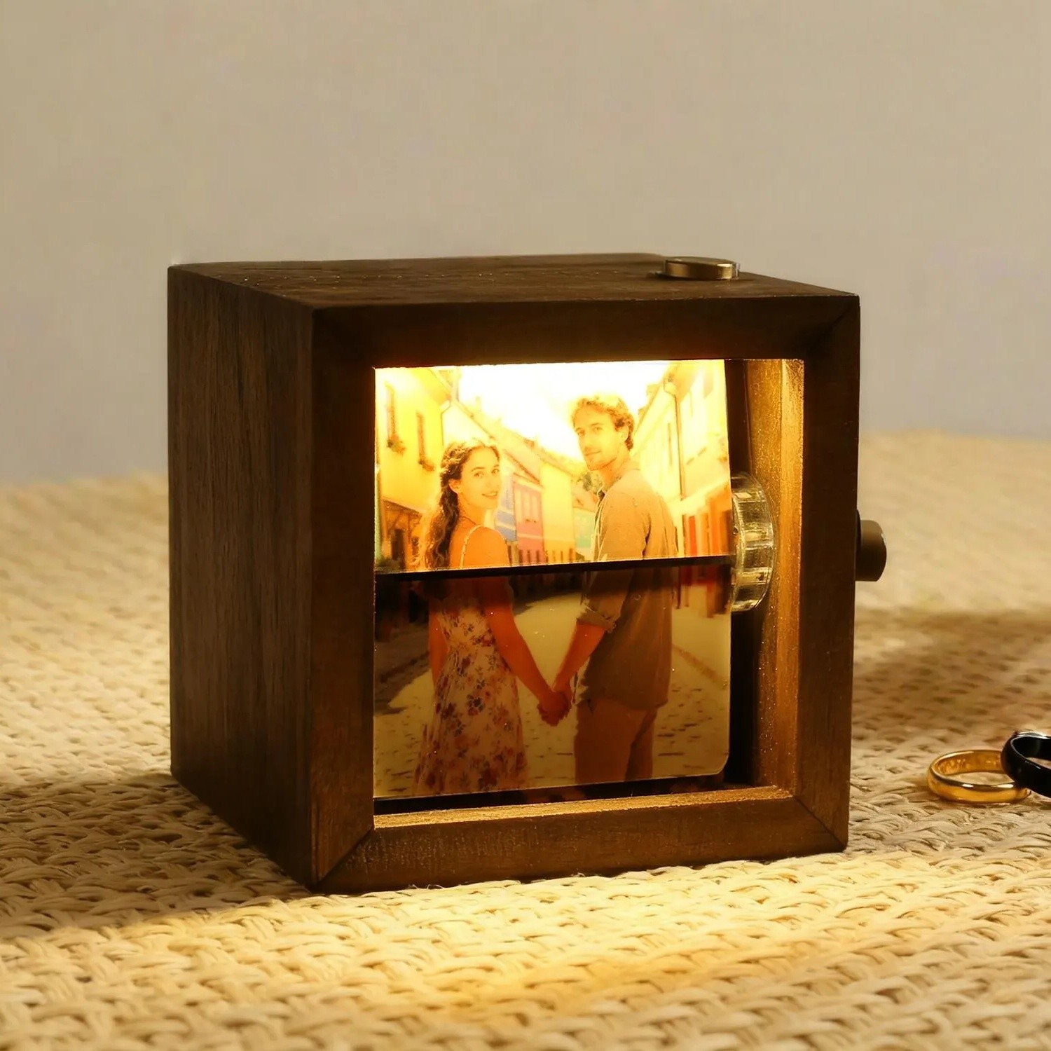 Personalized Photo Flipbook Animation Stand Gift For Christmas