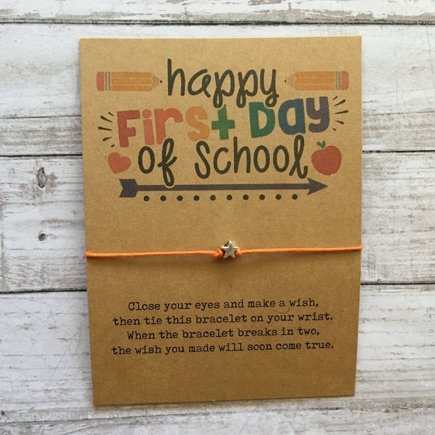 First Day of School Bracelet Matching Bracelets star Bracelets
