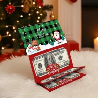 Christmas Money Holder Card Funny Cash Gift for Teens Bruh Holiday Stocking Stuffer