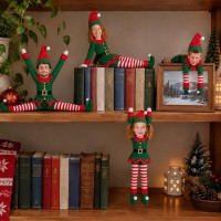 Personalized Christmas Plush Doll, Custom Face Poseable Toy, Funny Family Holiday Gift, Personalized Christmas Keepsake