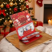 Christmas Money Holder Card Funny Cash Gift for Teens Bruh Holiday Stocking Stuffer