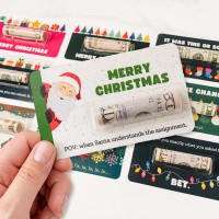 Christmas Money Holder - Funny Cash Gift for Teen Boy or Girl