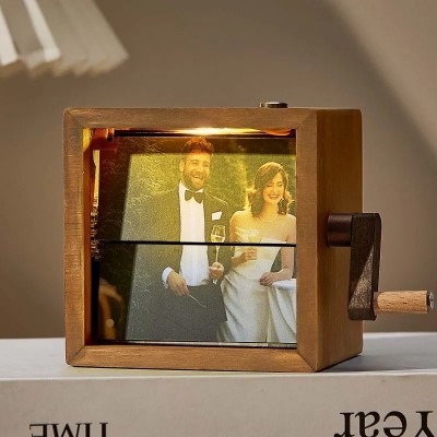 Personalized Photo Flipbook Animation Stand Christmas Gift For Couple