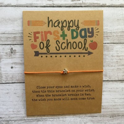 First Day of School Bracelet Matching Bracelets star Bracelets