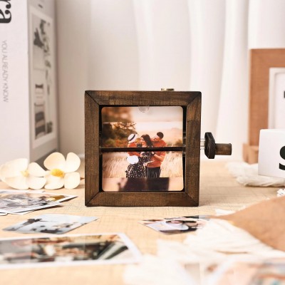 Personalized Photo Flipbook Animation Stand Gift For Christmas