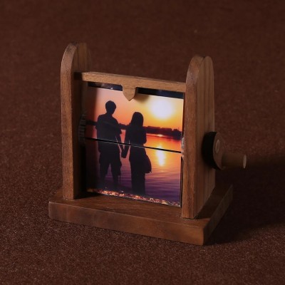 Personalized Photo Flipbook Animation Stand Gift For Christmas