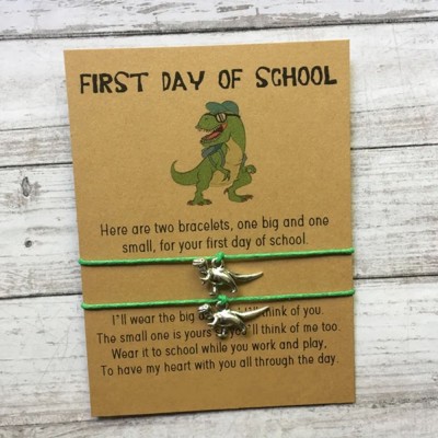 First Day of School Bracelet Matching Bracelets